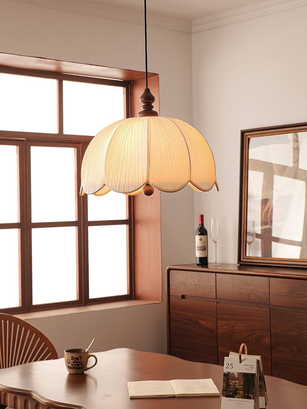 Florian Pleated Pendant Light