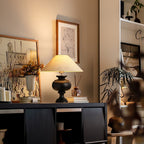 Hanori Blossom Wood Table Lamp