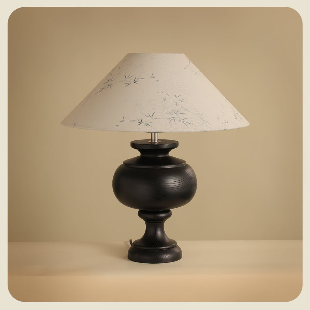 Hanori Blossom Wood Table Lamp