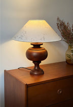 Hanori Blossom Wood Table Lamp
