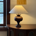 Hanori Blossom Wood Table Lamp