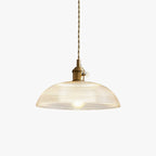 Heliora Ribbed Glass Pendant