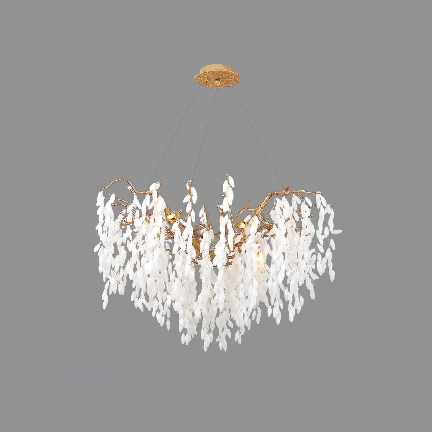Jadewind Branch Brass Chandelier