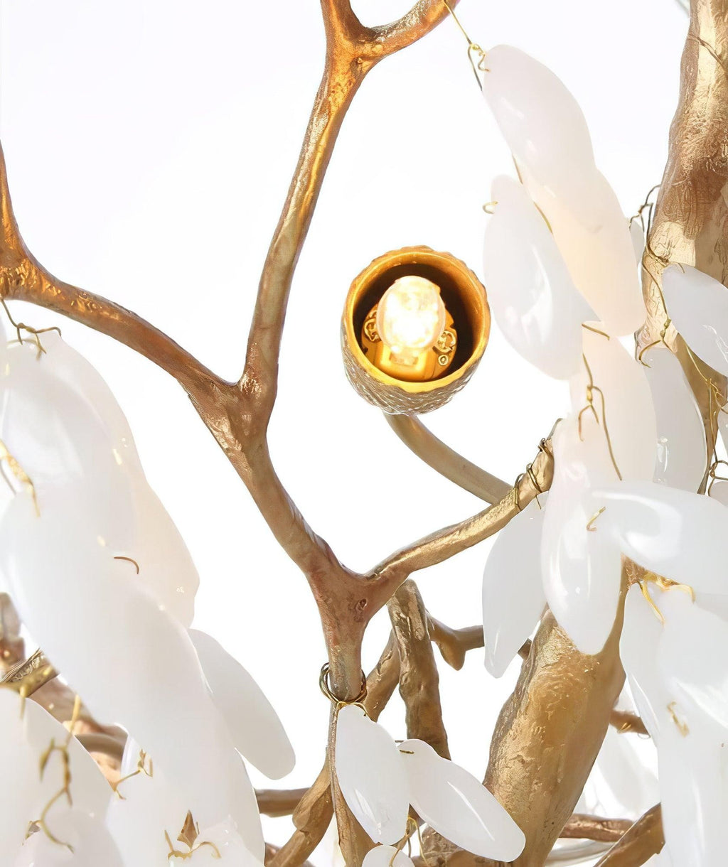 Jadewind Branch Brass Chandelier