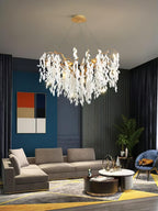 Jadewind Branch Brass Chandelier