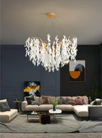 Jadewind Branch Brass Chandelier