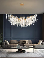 Jadewind Branch Brass Chandelier