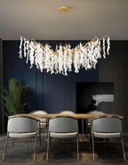 Jadewind Branch Brass Chandelier