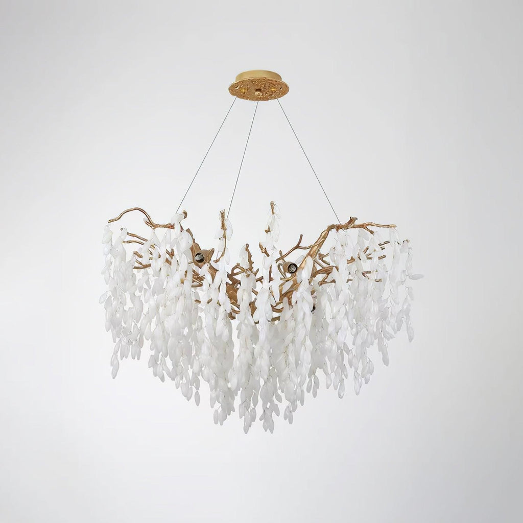 Jadewind Branch Brass Chandelier