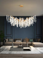 Jadewind Branch Brass Chandelier