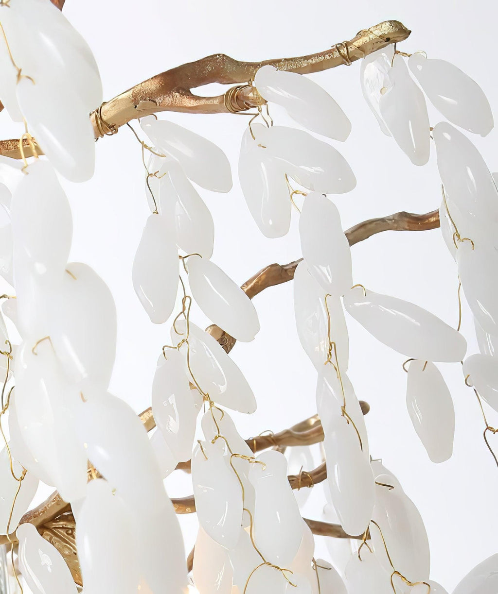 Jadewind Branch Brass Chandelier