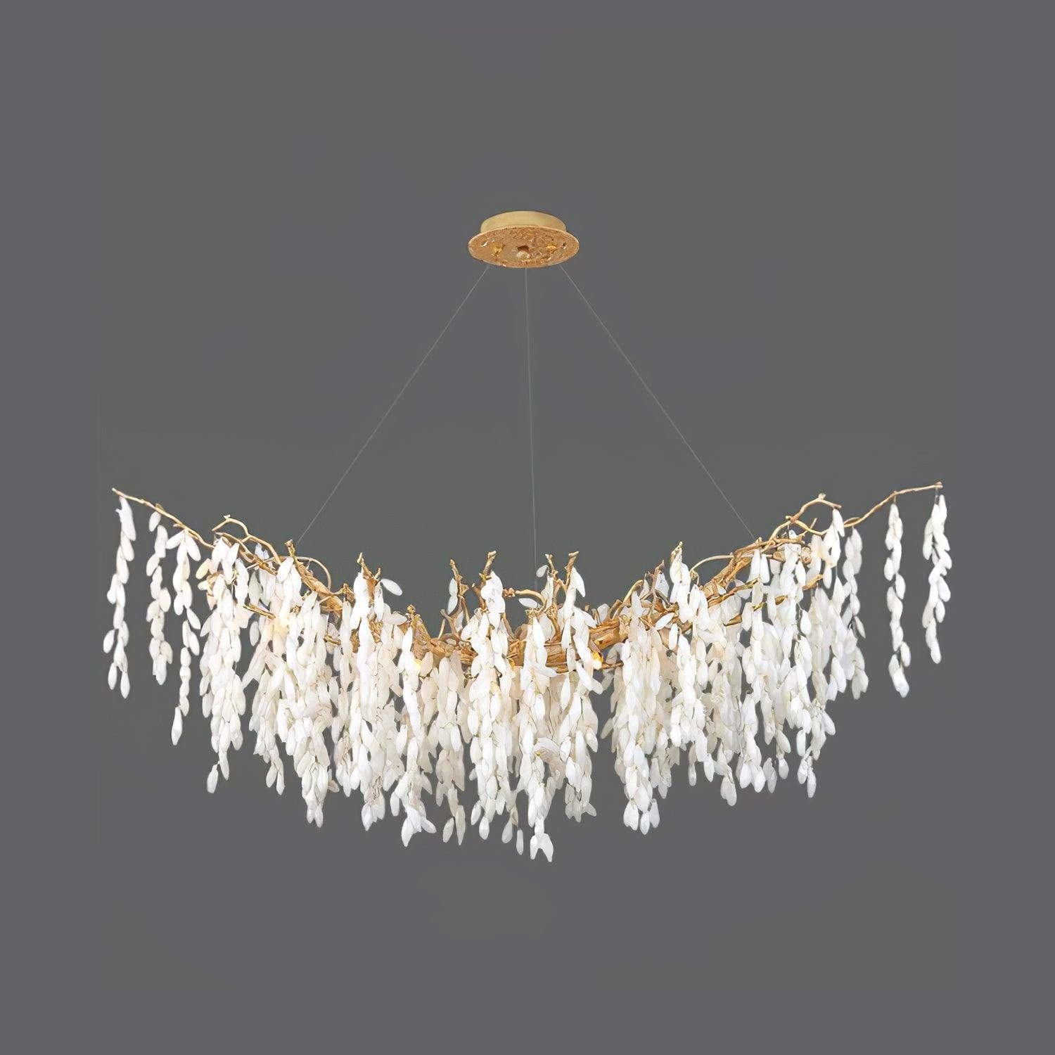 Jadewind Branch Brass Chandelier