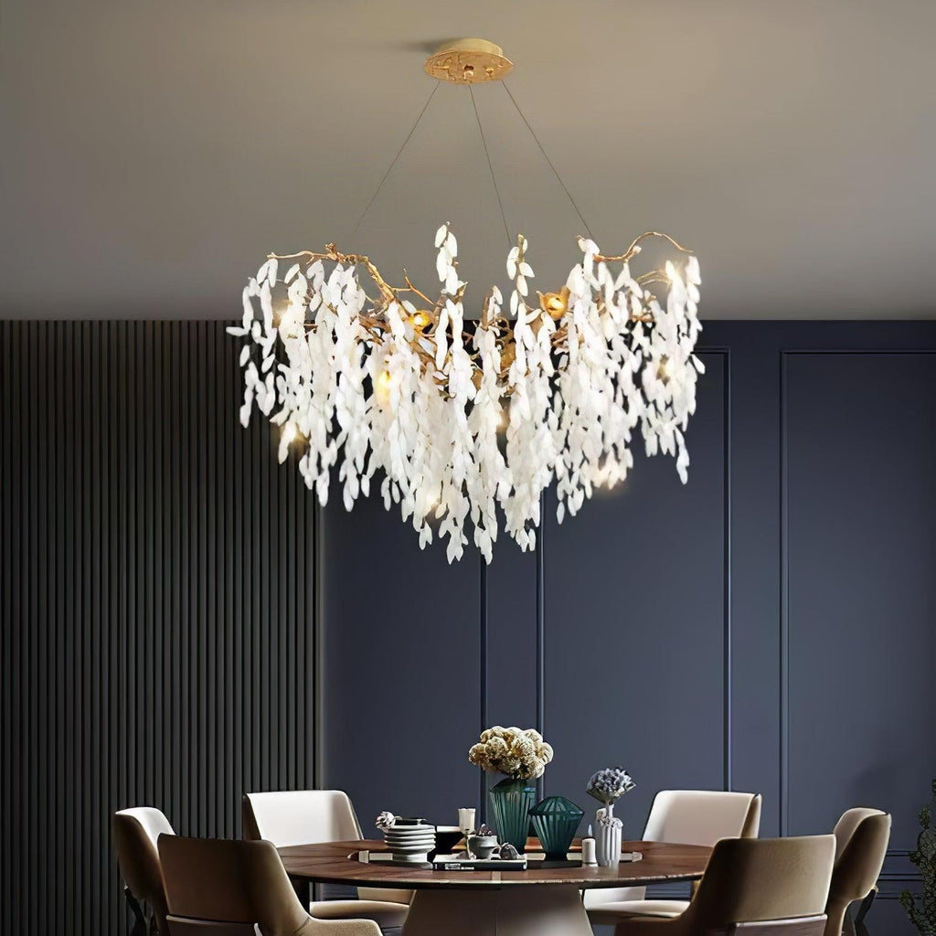 Jadewind Branch Brass Chandelier