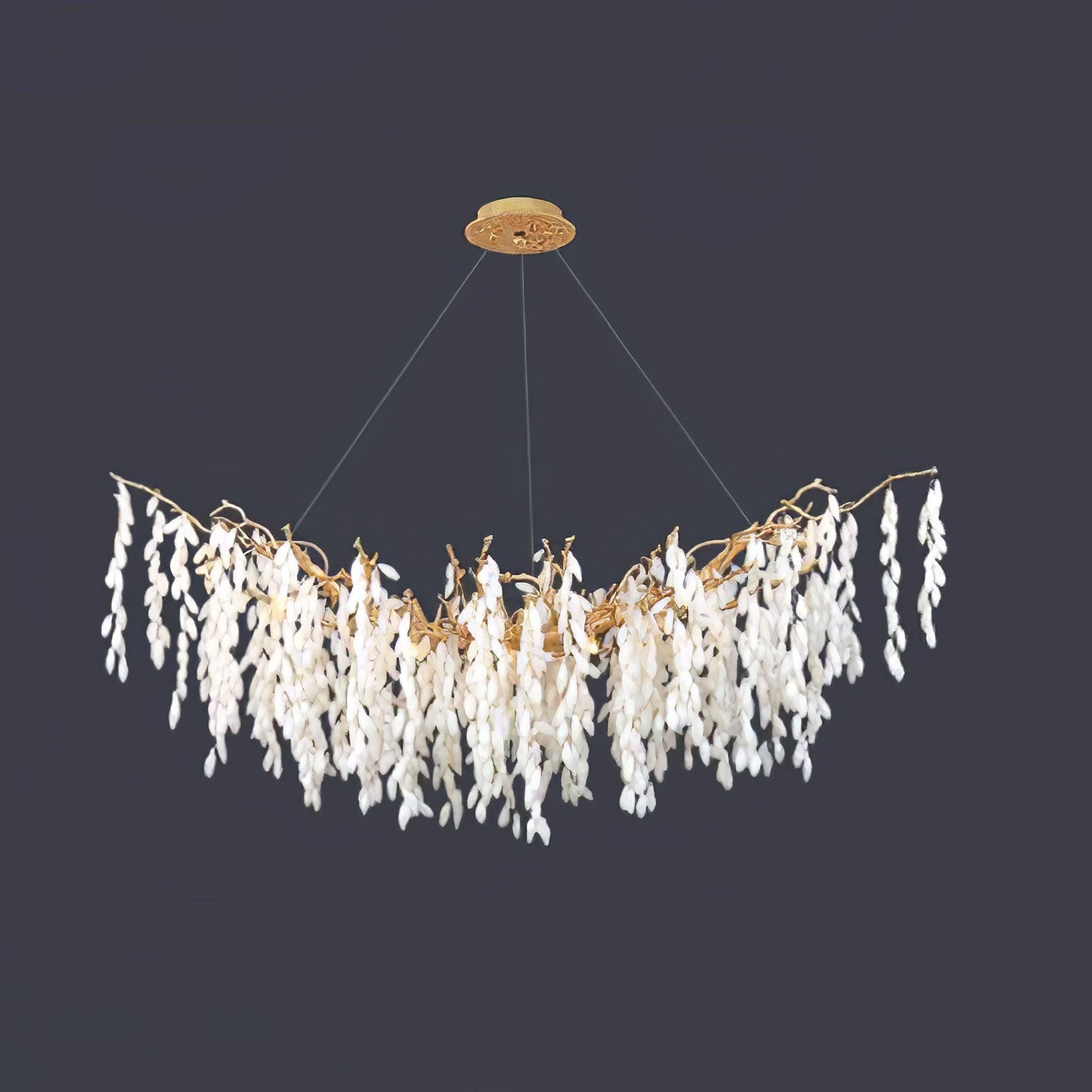 Jadewind Branch Brass Chandelier