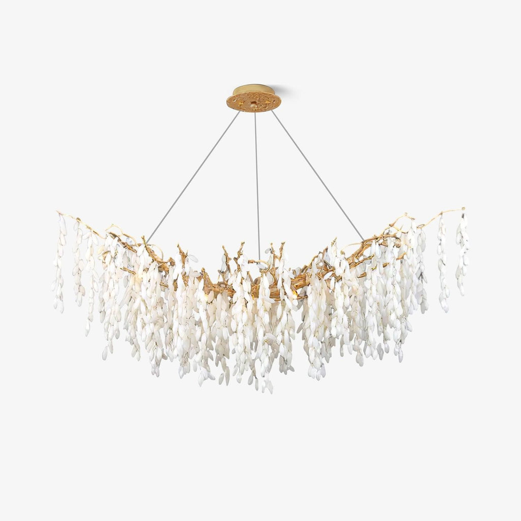 Jadewind Branch Brass Chandelier
