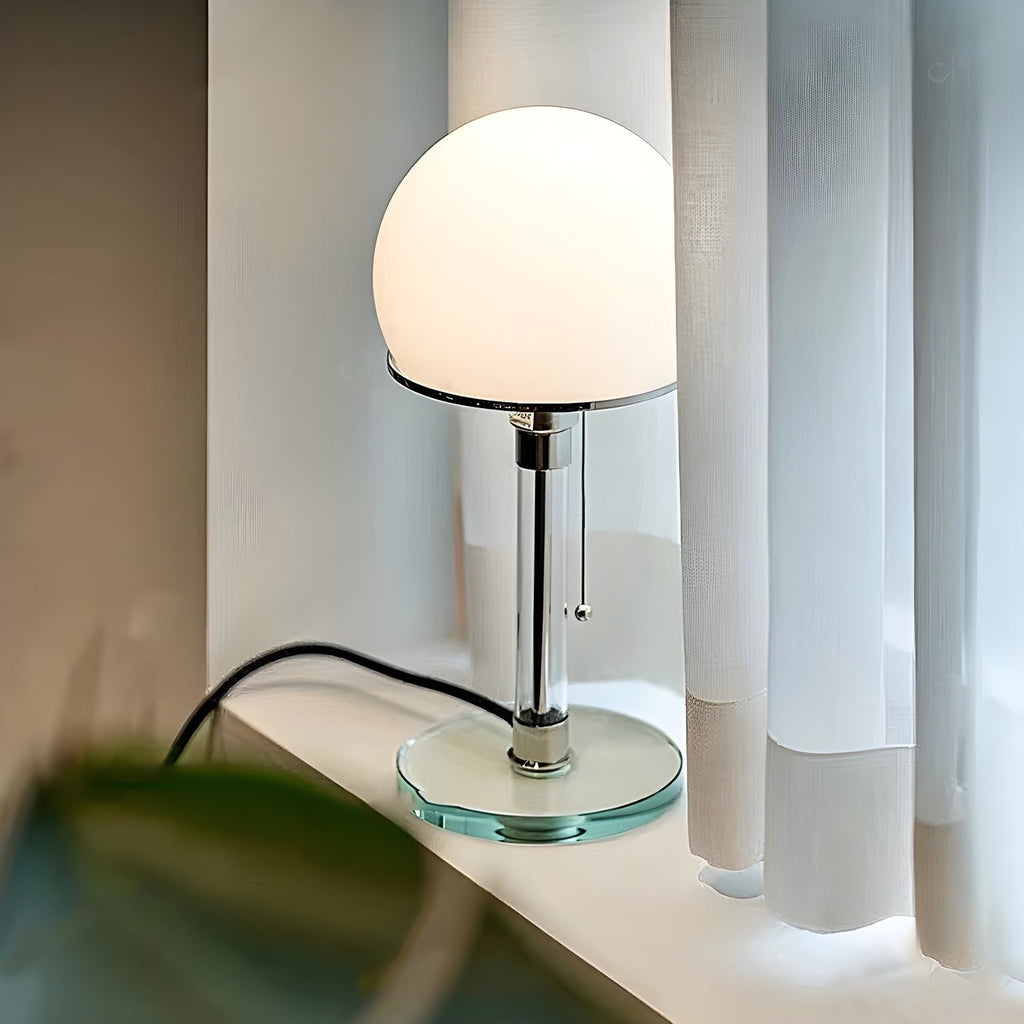 Lumera Frosted Globe Table Lamp