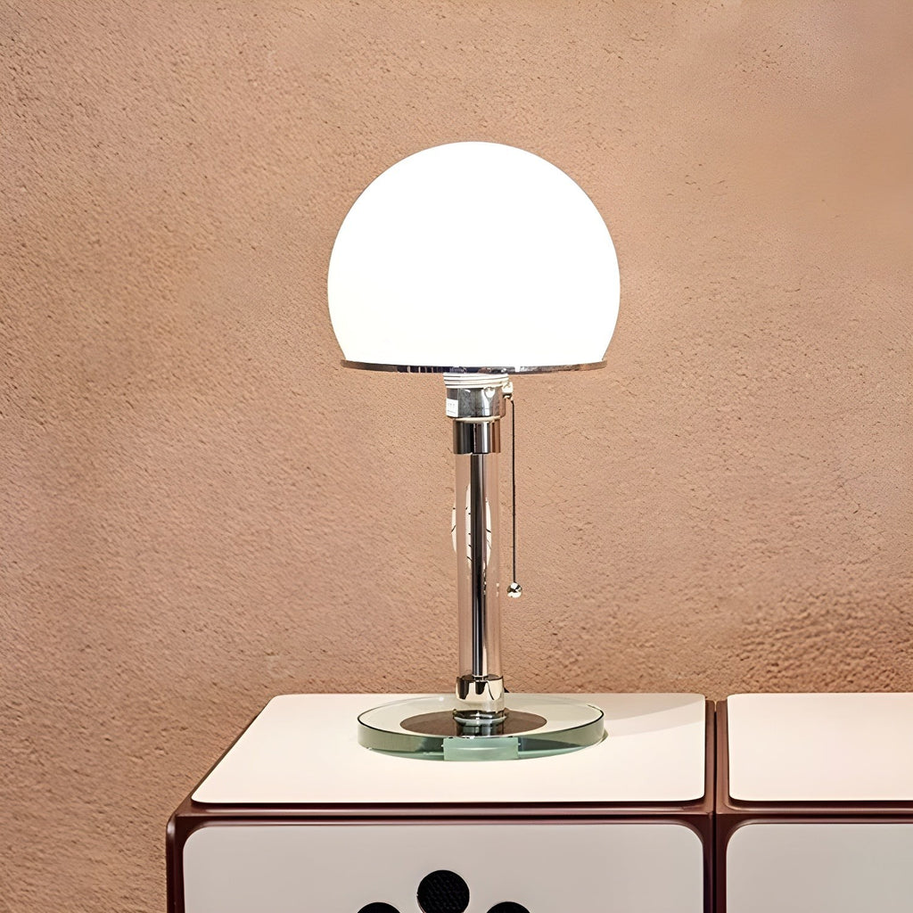 Lumera Frosted Globe Table Lamp