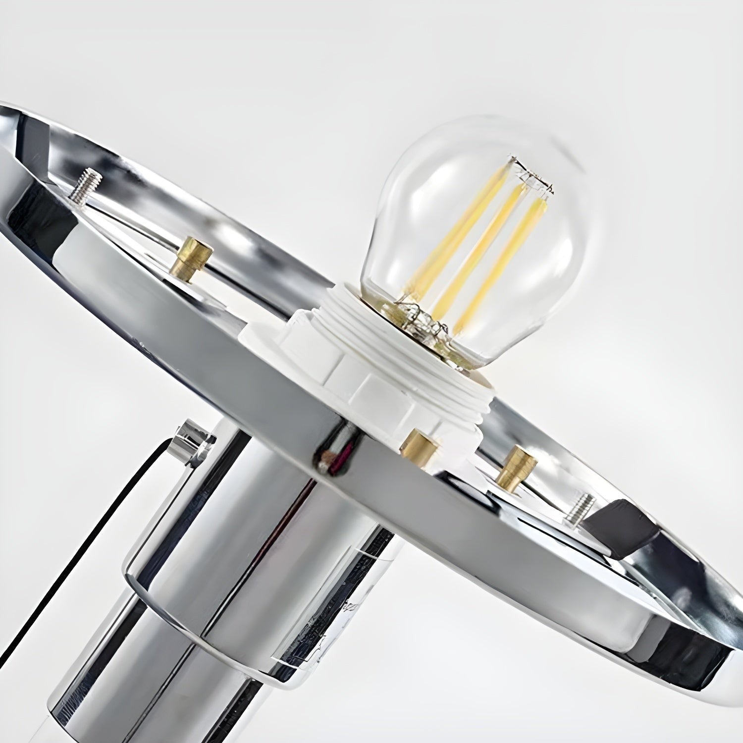 Lumera Frosted Globe Table Lamp