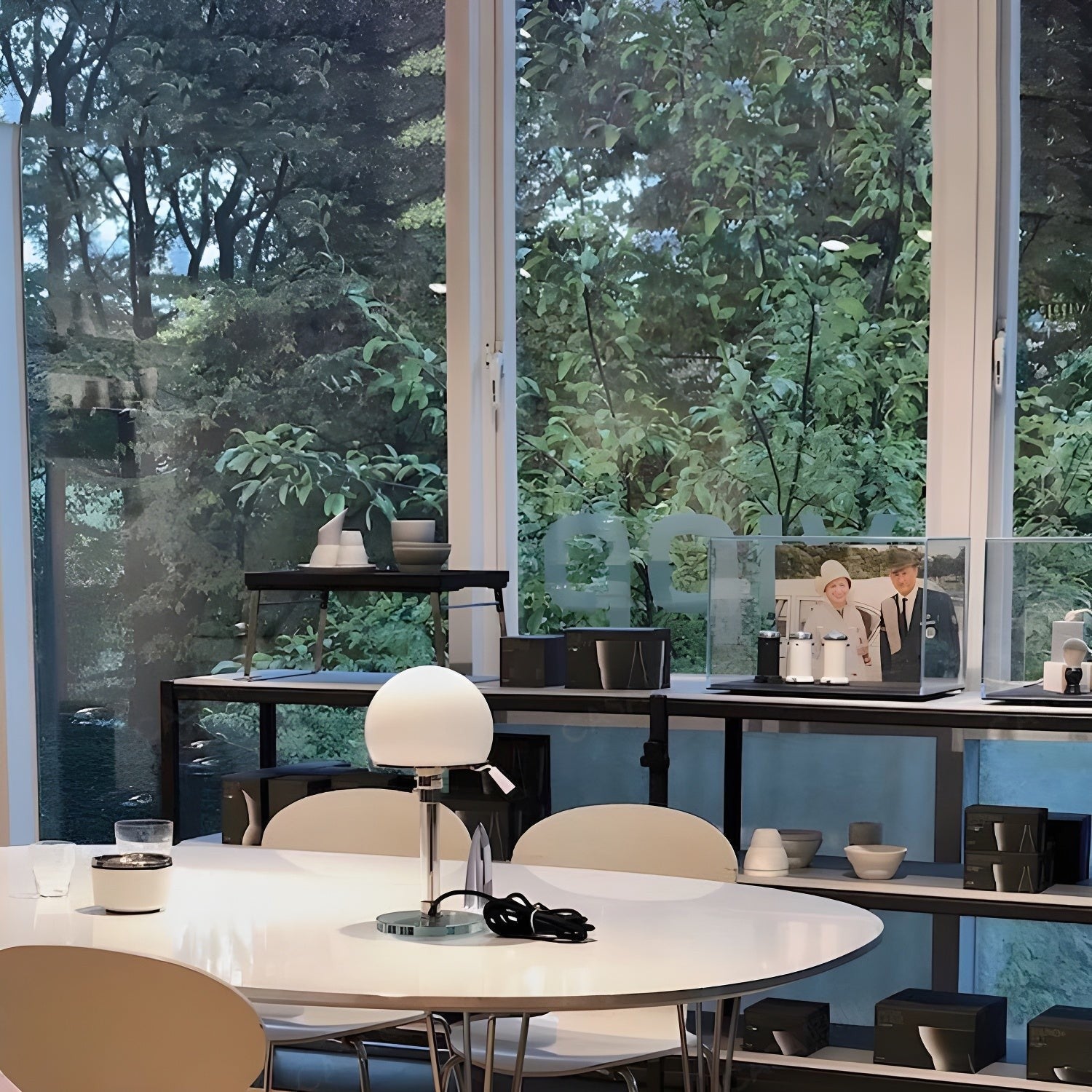 Lumera Frosted Globe Table Lamp