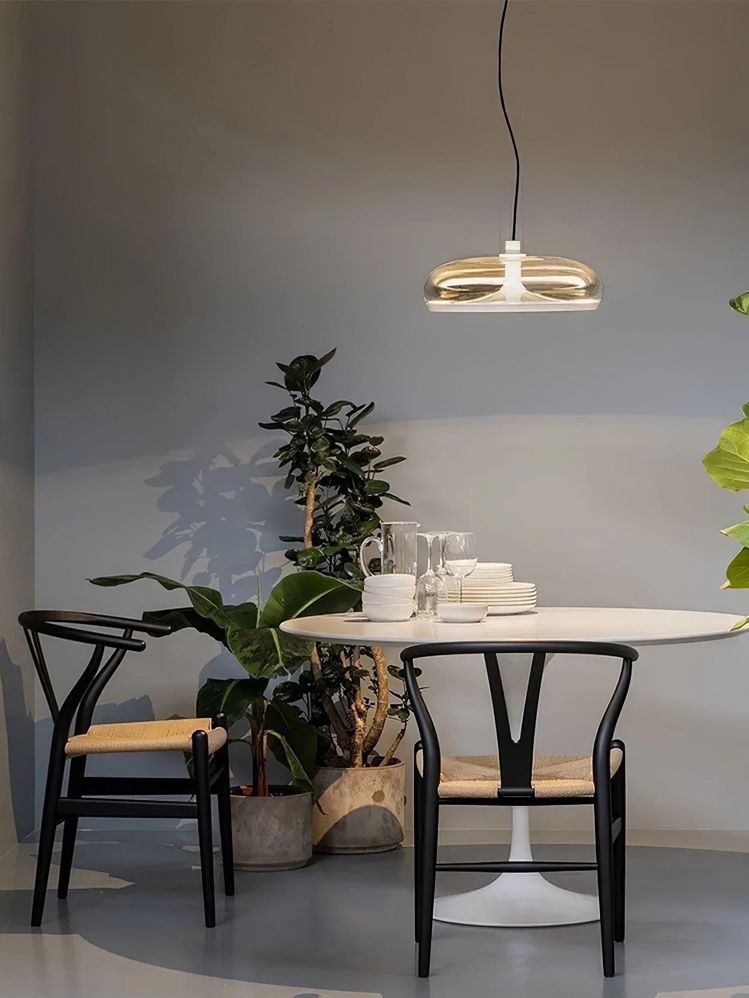 Lunaris Glass LED Pendant