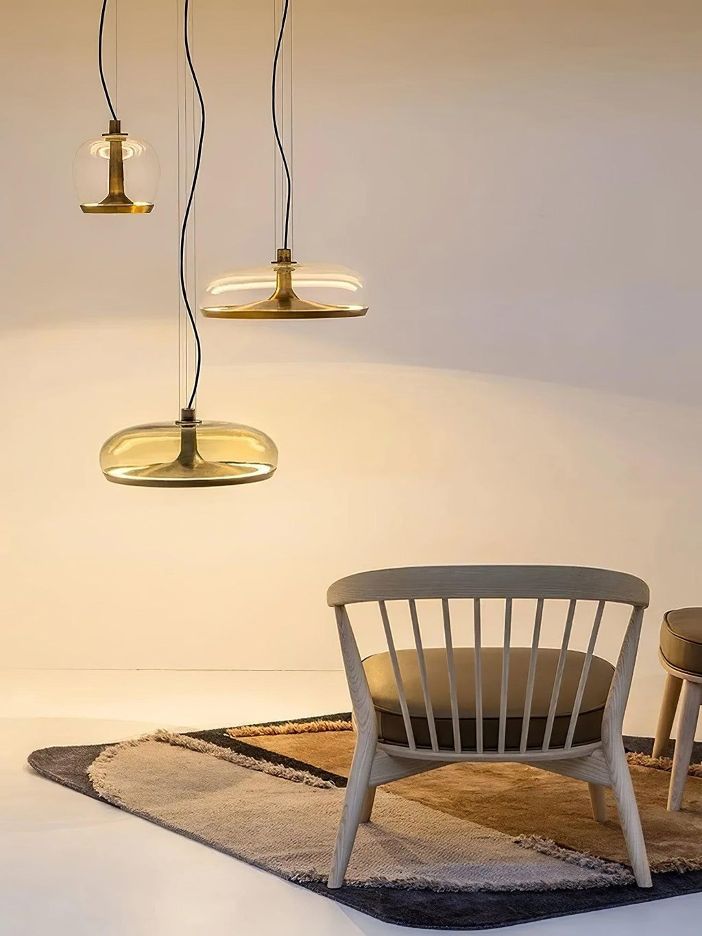 Lunaris Glass LED Pendant