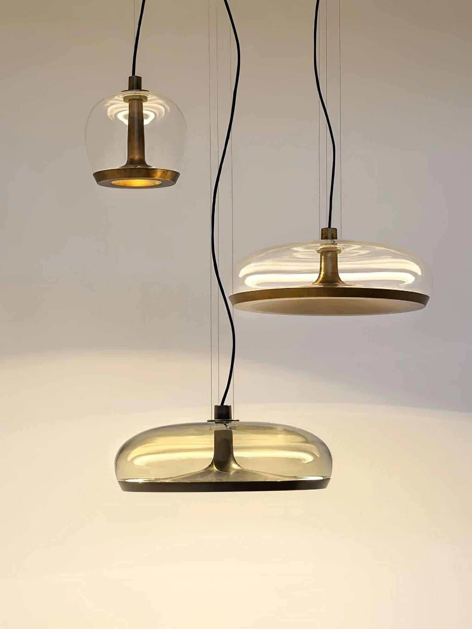 Lunaris Glass LED Pendant