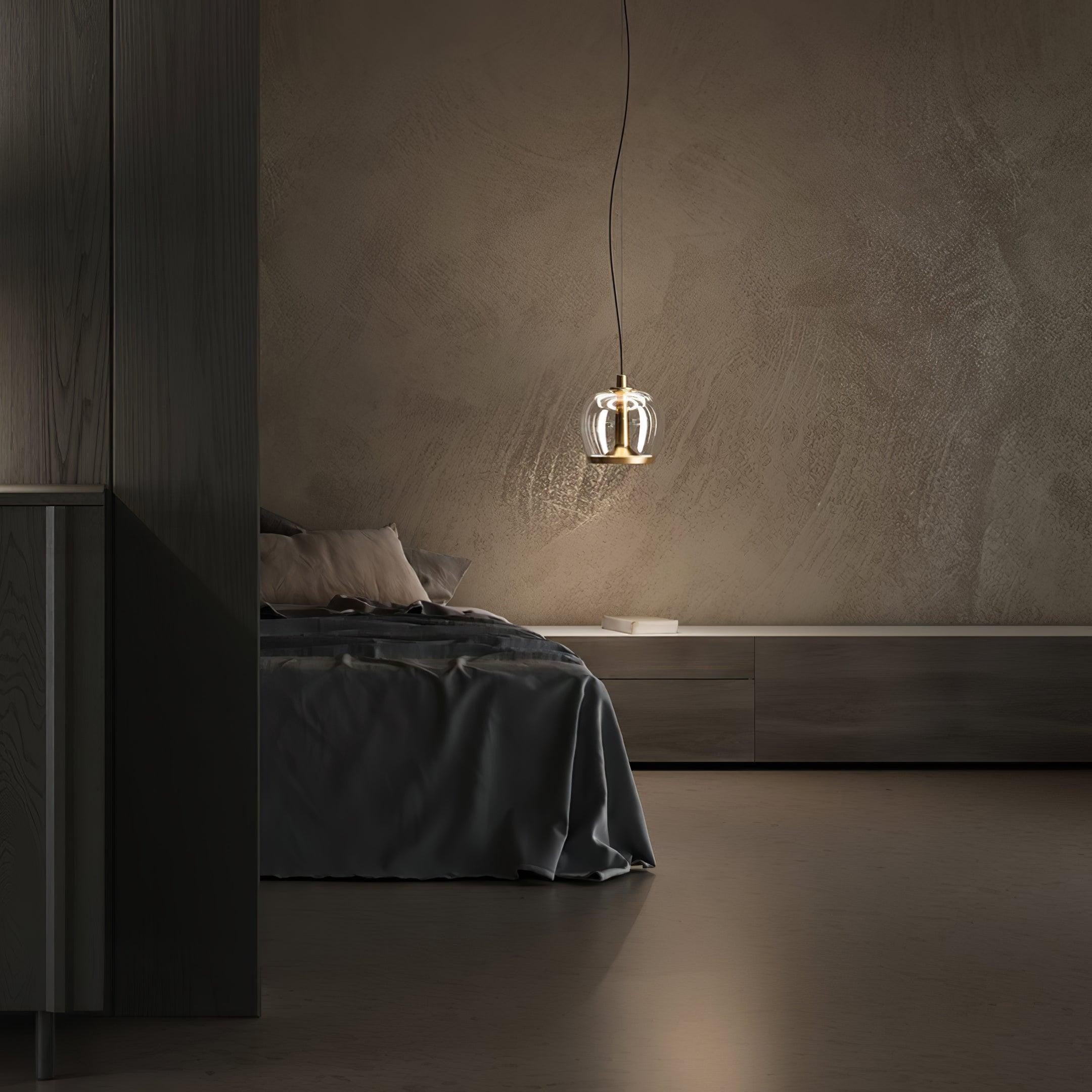 Lunaris Glass LED Pendant