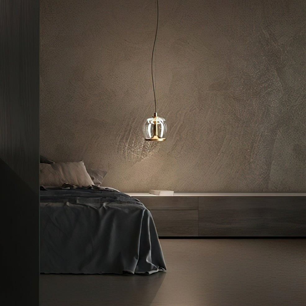 Lunaris Glass LED Pendant