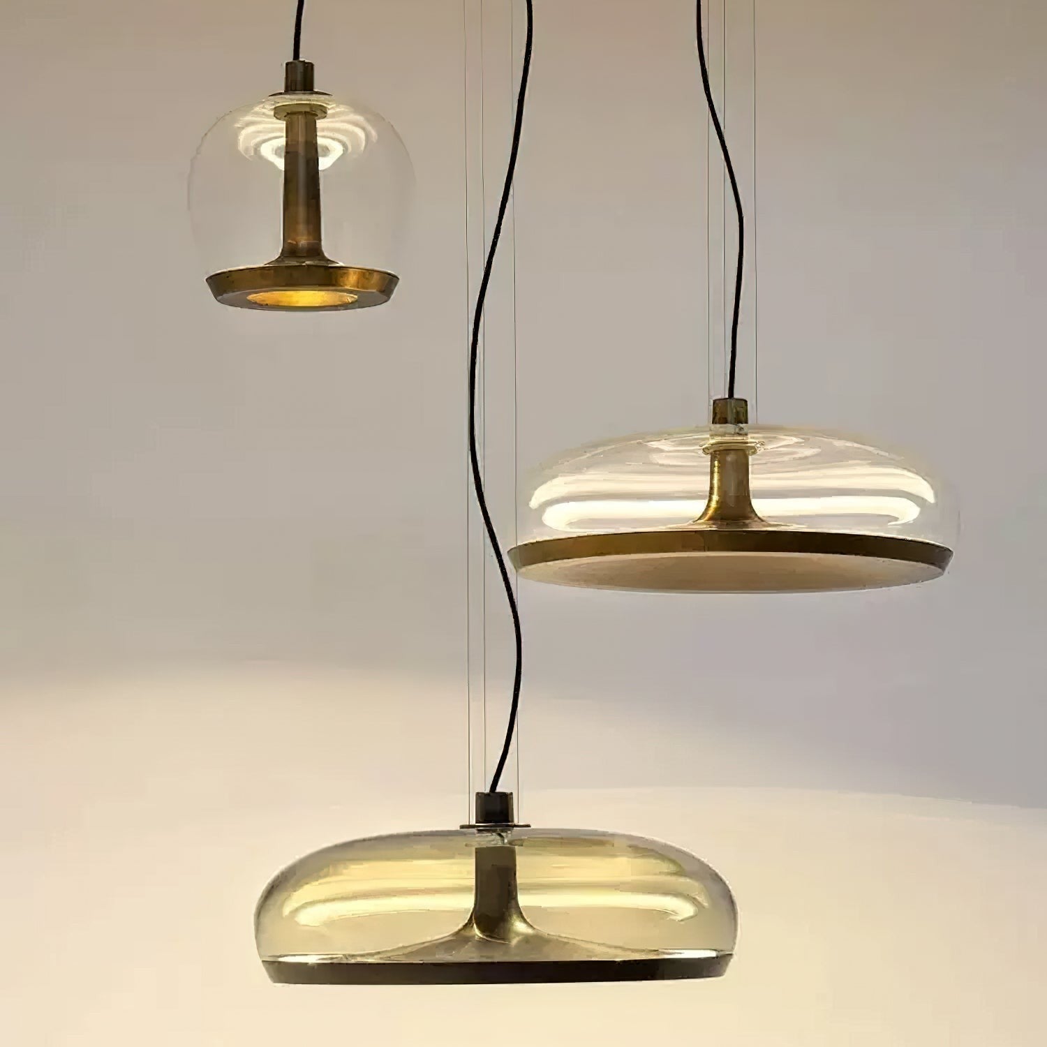 Lunaris Glass LED Pendant