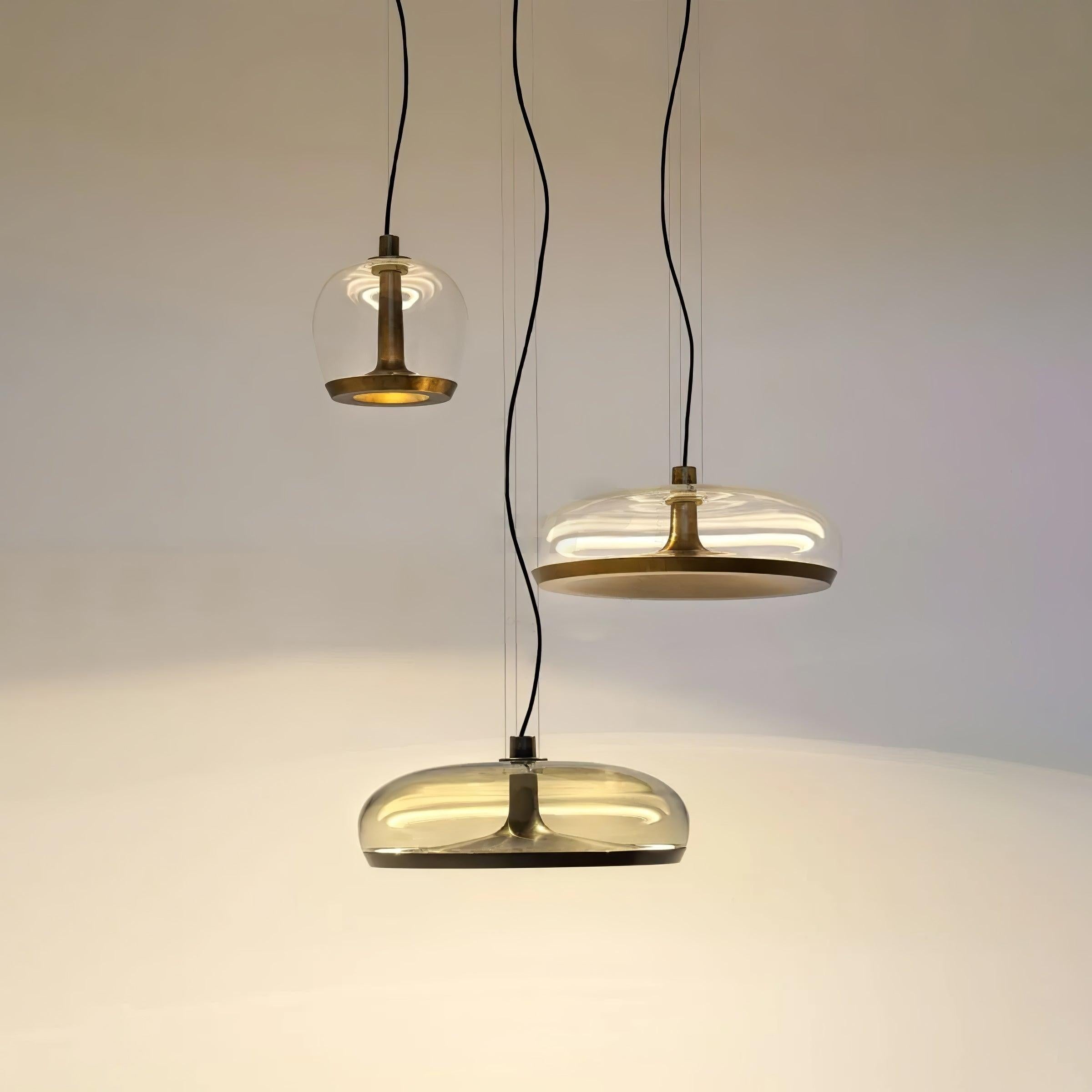 Lunaris Glass LED Pendant