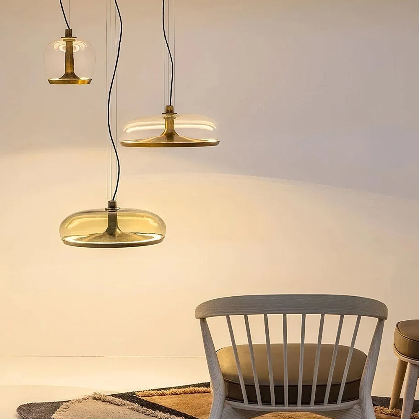 Lunaris Glass LED Pendant