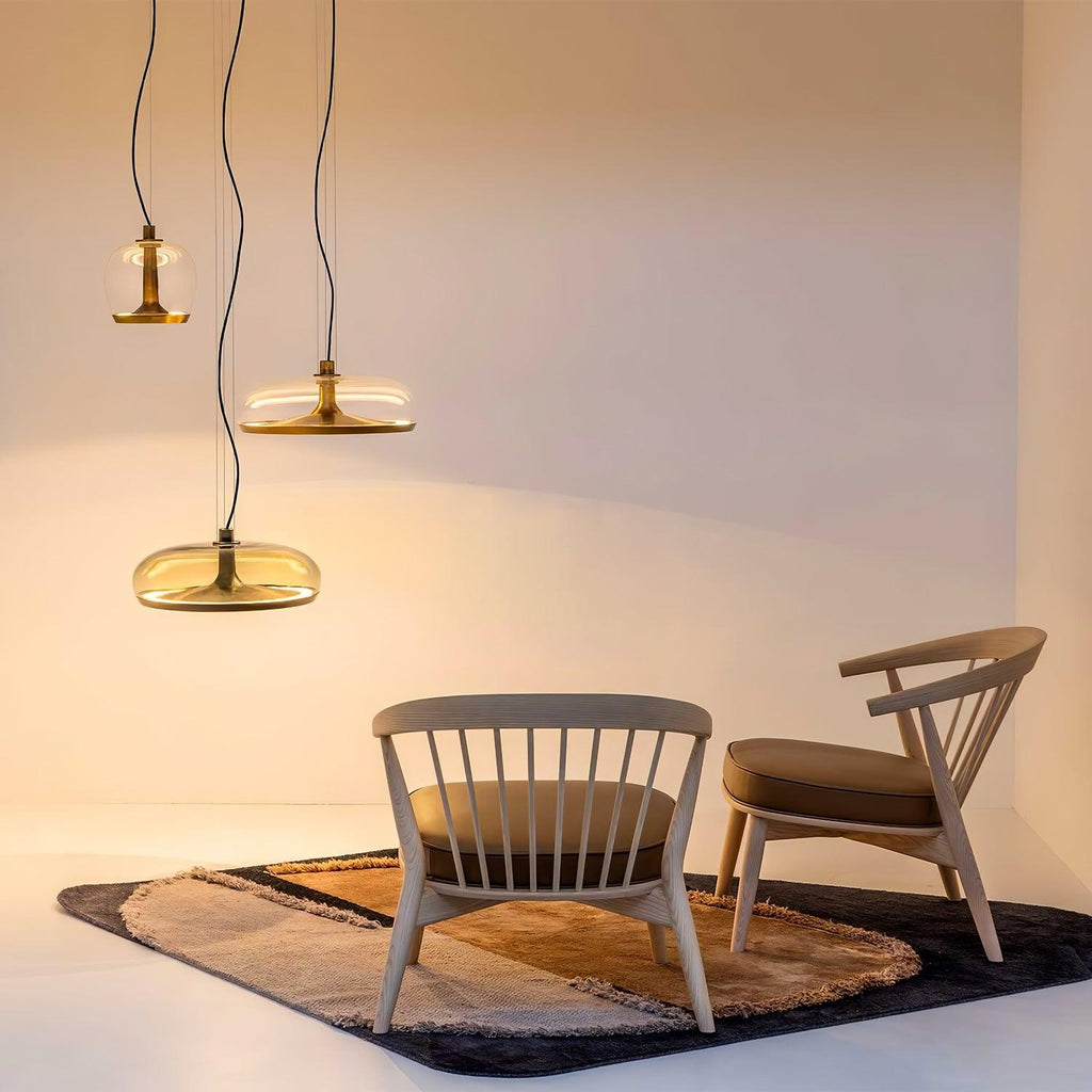 Lunaris Glass LED Pendant