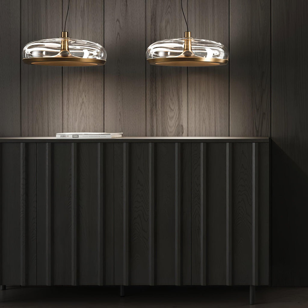 Lunaris Glass LED Pendant