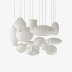 Bubble Mulberry Silk Pendant Lamp