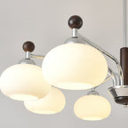 Novara Oak Arm Chandelier