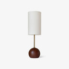 Orbella Wood Sphere Table Lamp