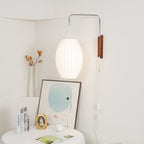 Orvina Silk Orb Wall Sconce