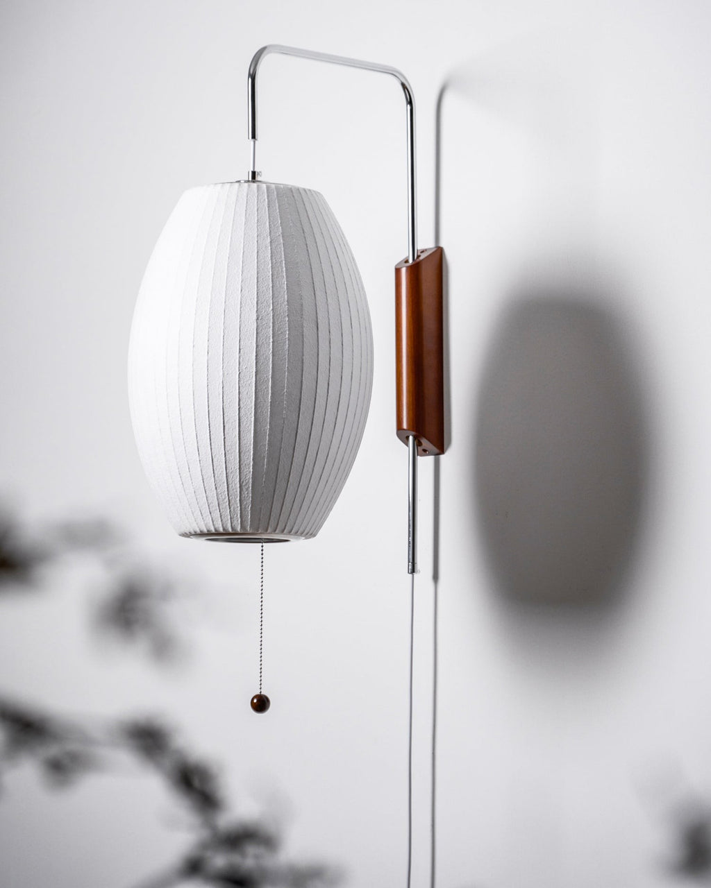 Orvina Silk Orb Wall Sconce