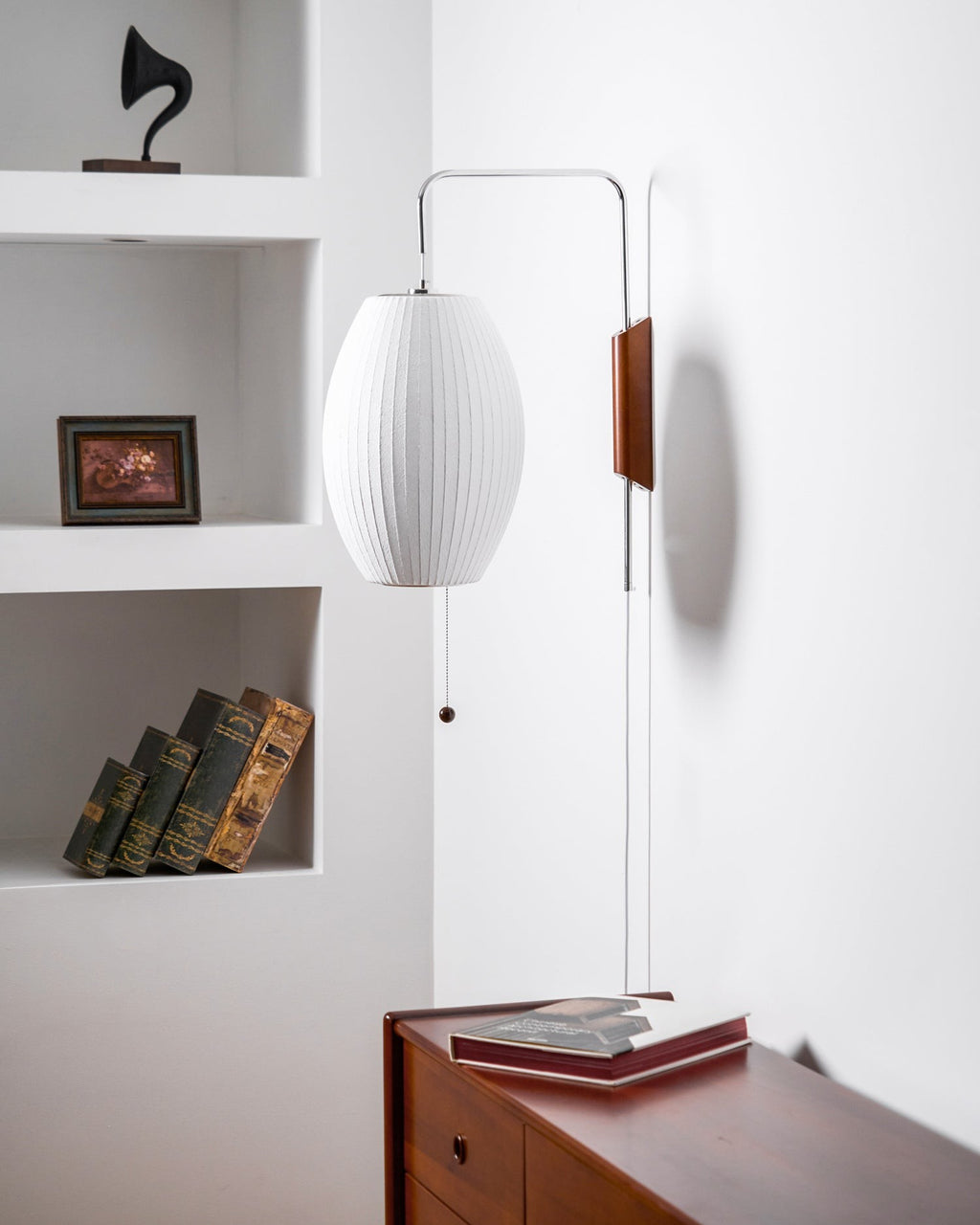 Orvina Silk Orb Wall Sconce