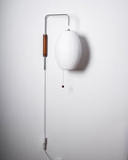 Orvina Silk Orb Wall Sconce