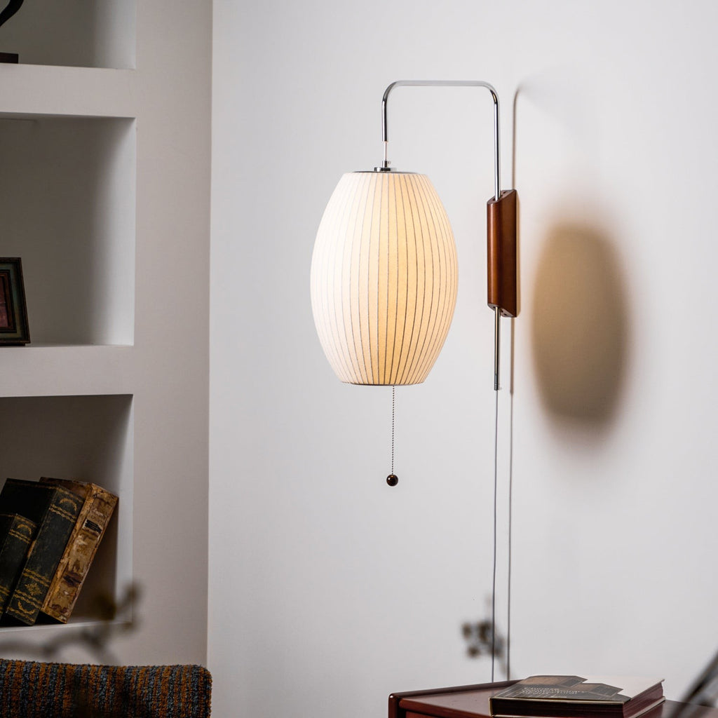 Orvina Silk Orb Wall Sconce
