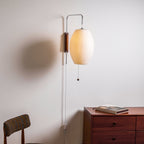 Orvina Silk Orb Wall Sconce