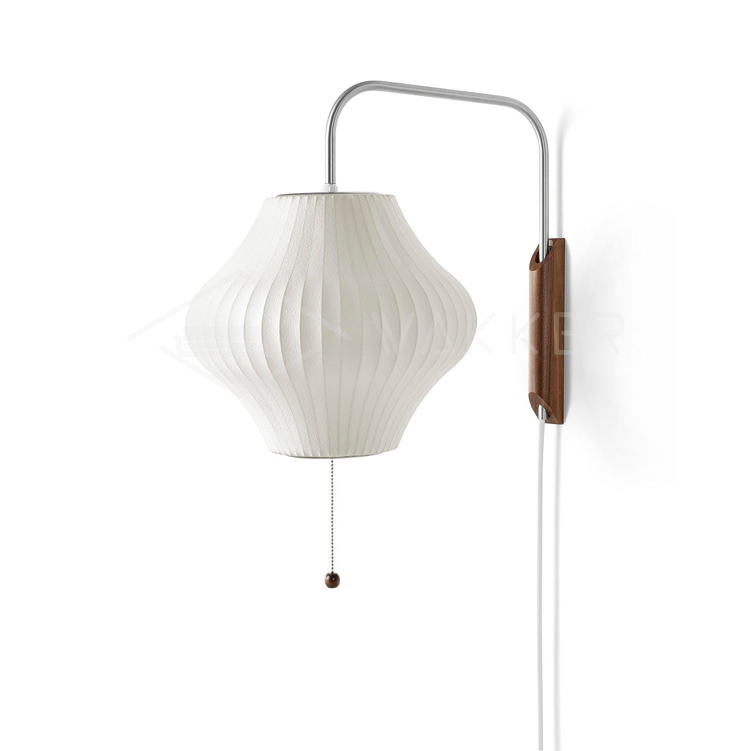 Orvina Silk Orb Wall Sconce