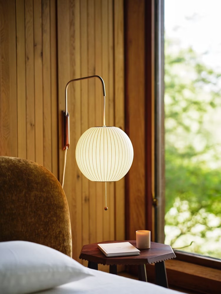 Orvina Silk Orb Wall Sconce