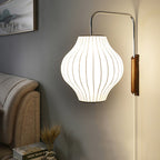 Orvina Silk Orb Wall Sconce