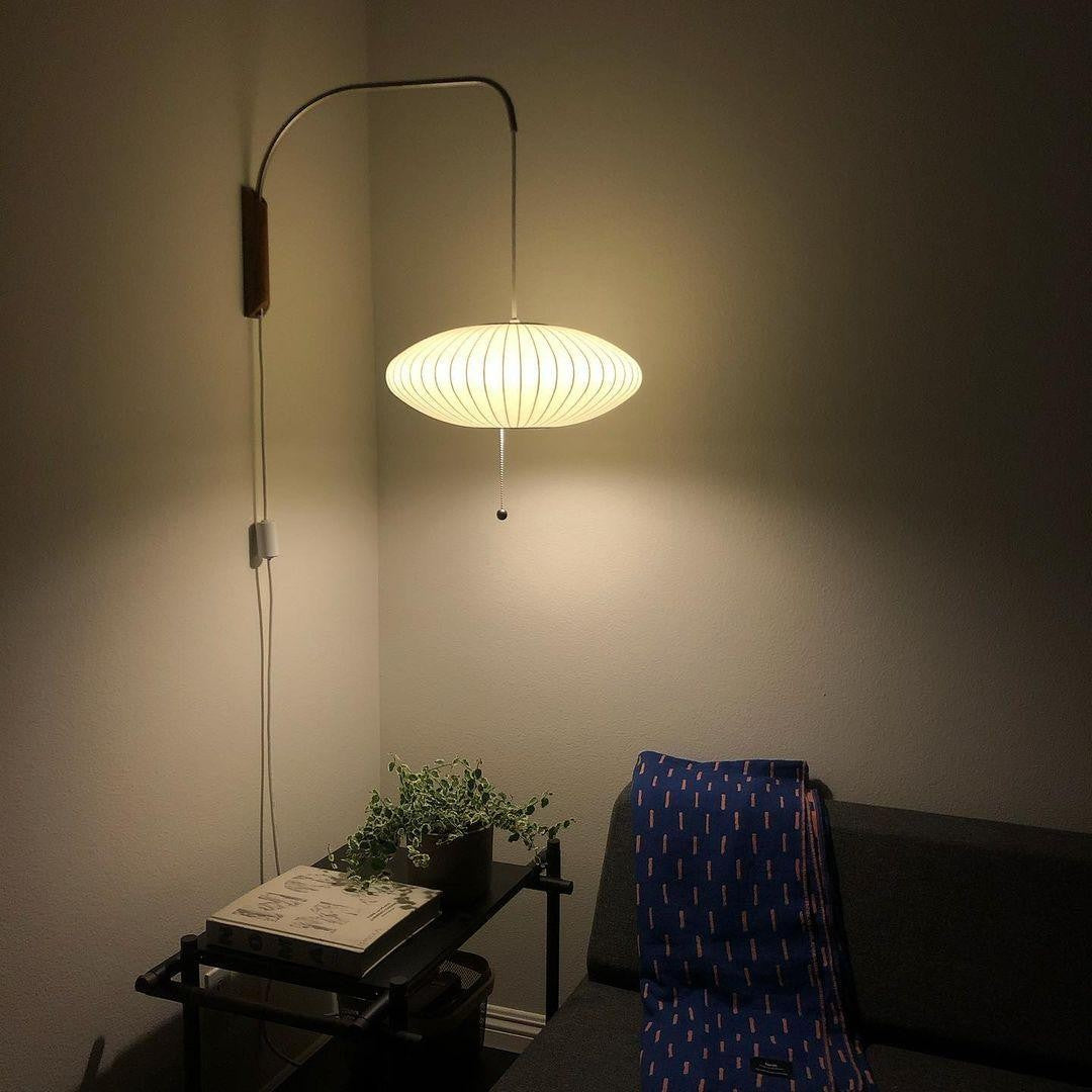 Orvina Silk Orb Wall Sconce