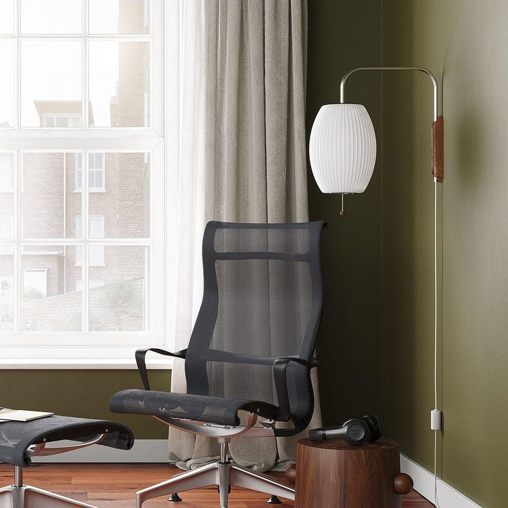 Orvina Silk Orb Wall Sconce
