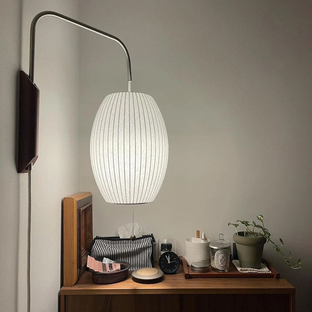 Orvina Silk Orb Wall Sconce