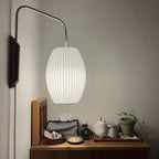 Orvina Silk Orb Wall Sconce