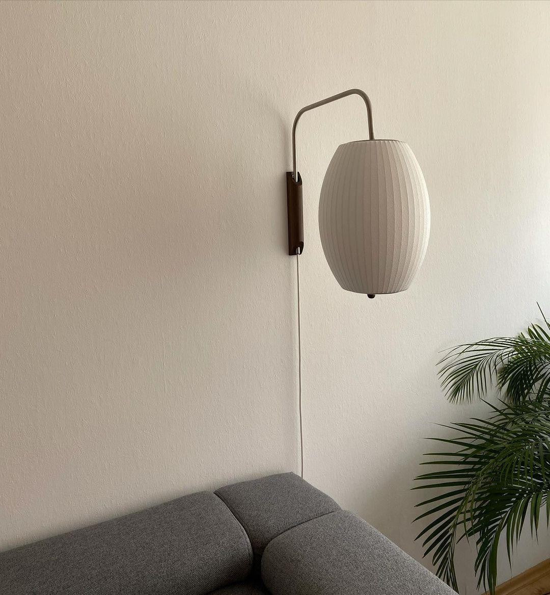 Orvina Silk Orb Wall Sconce